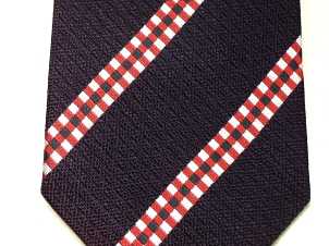 KOSB non crease silk crested tie - Click Image to Close